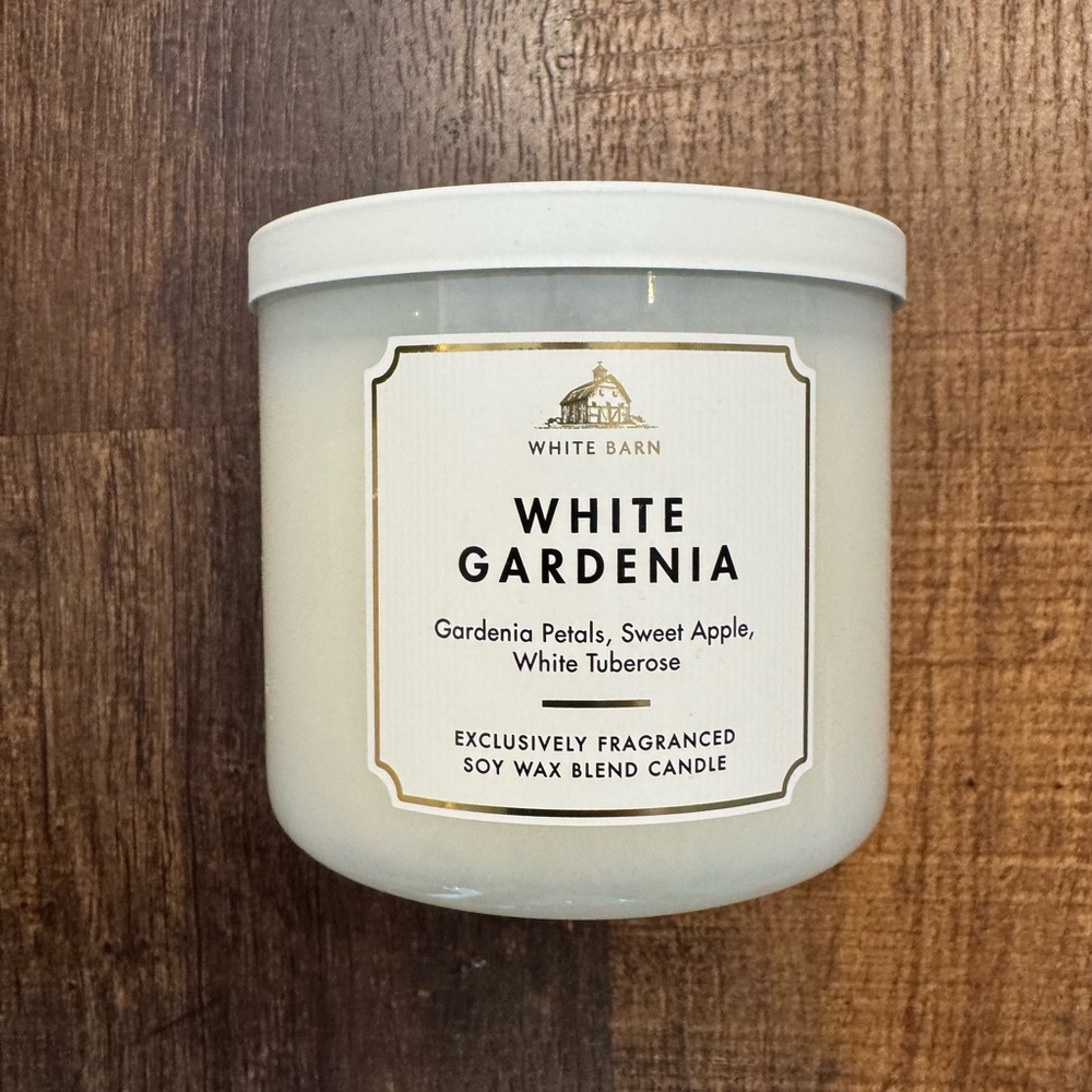 White Barn White Gardenia Candle